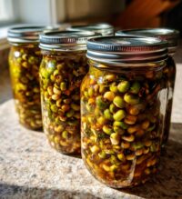 how to can black eyed peas