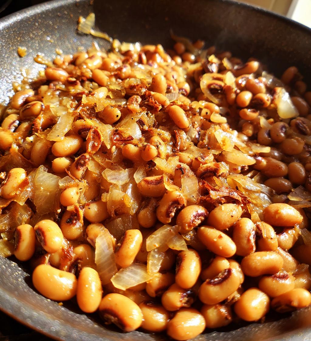 how to cook black eyed peas from a can