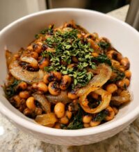 how to cook dried black eyed peas