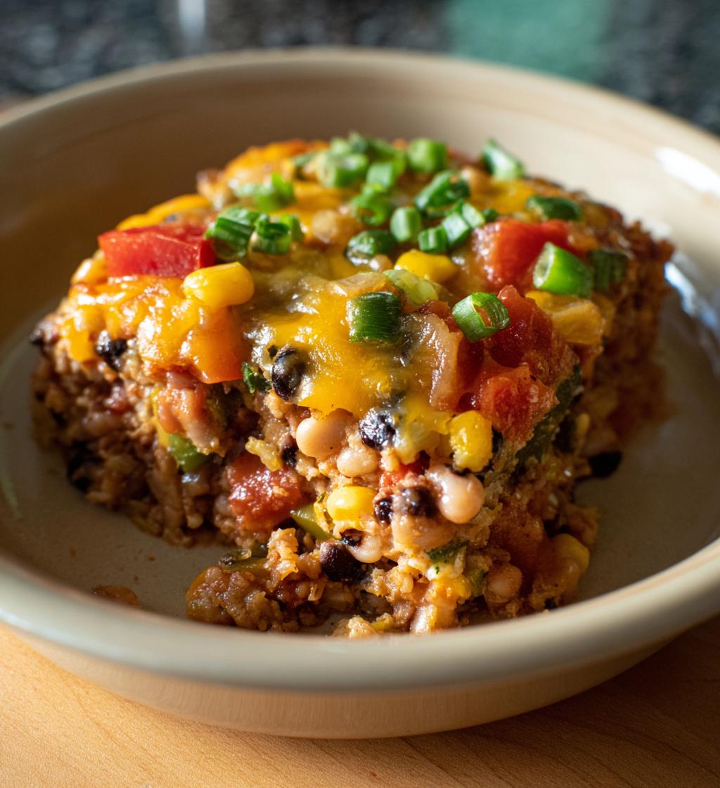 how to make black-eyed pea casserole