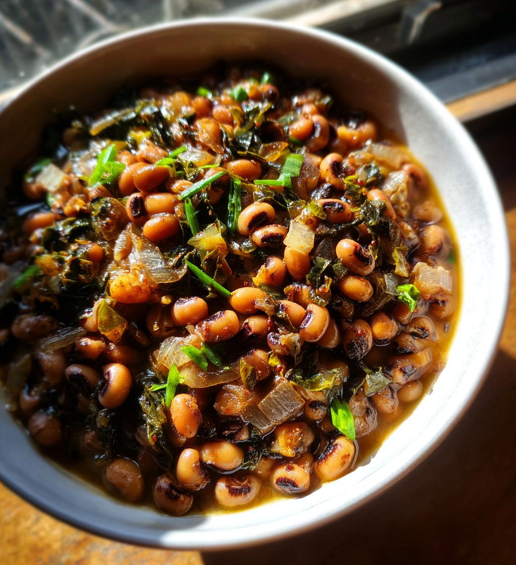how to season black eyed peas