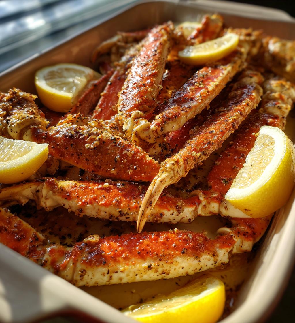 how to season crab legs