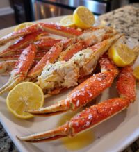 how to serve crab legs