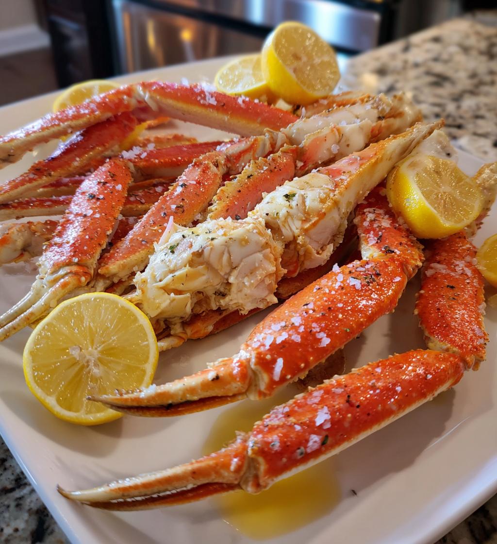 how to serve crab legs