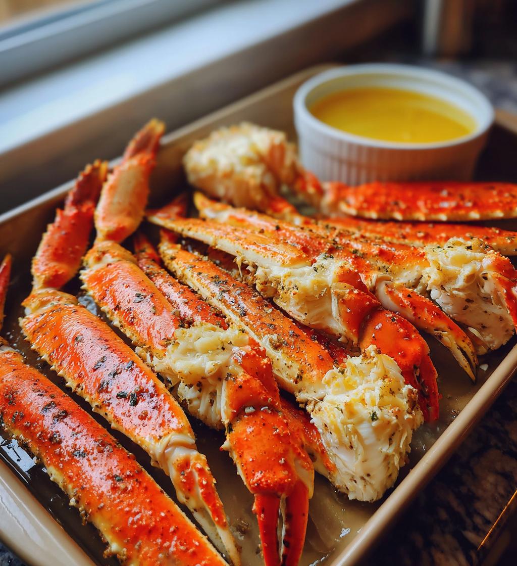 how to steam crab legs in oven