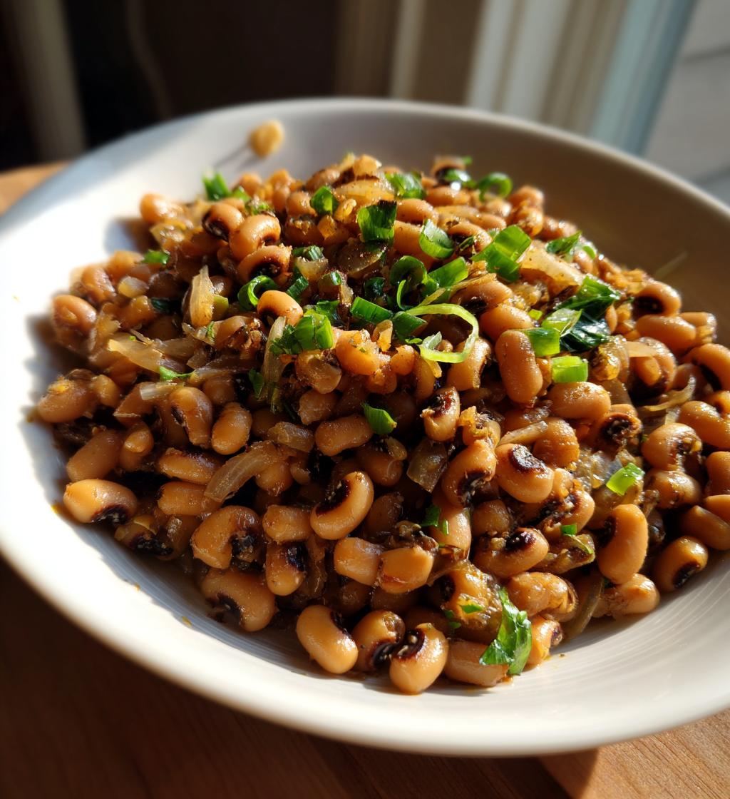 instant pot black eyed peas recipe