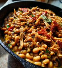 instant pot black eyed peas with smoked turkey