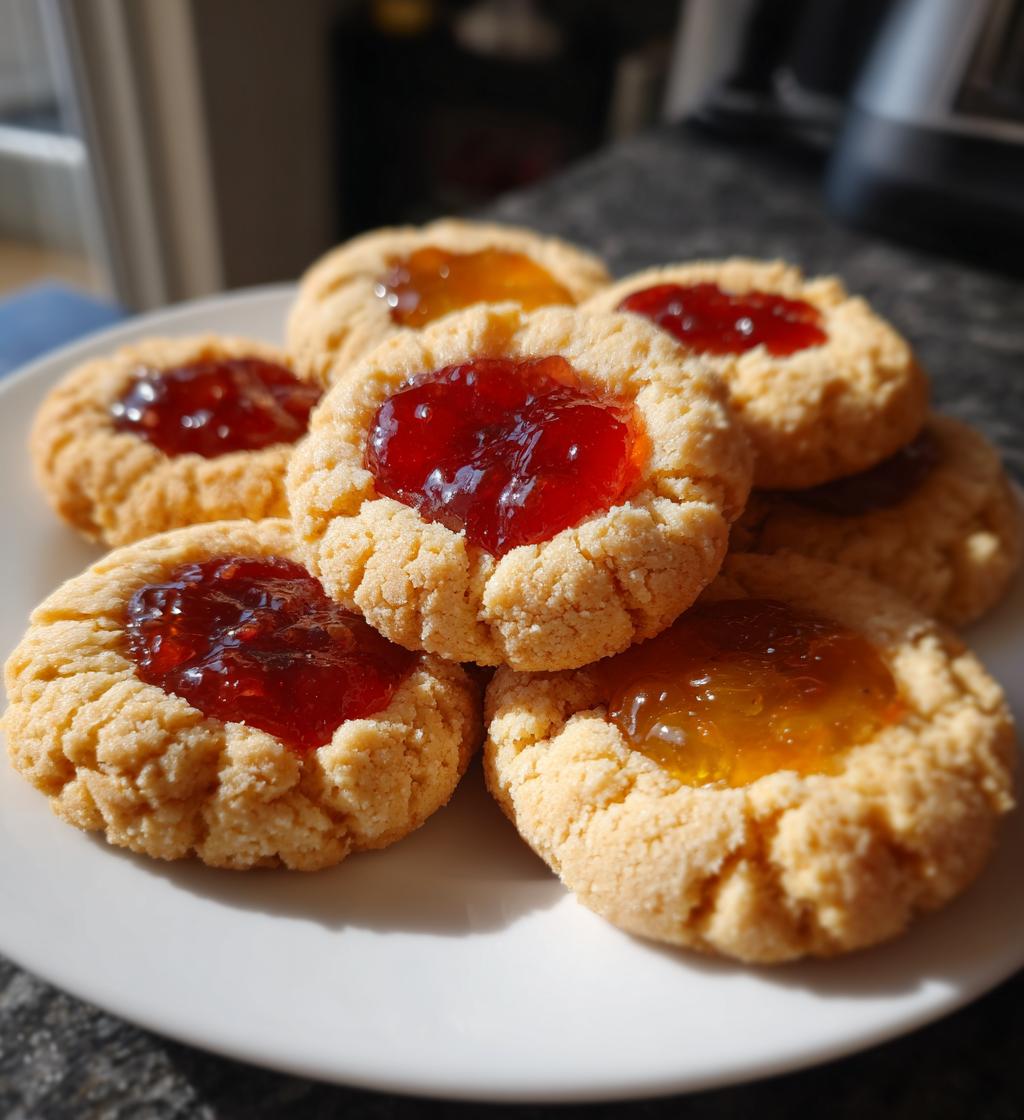 jam thumbprint cookies recipe