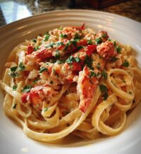 lemon lobster pasta