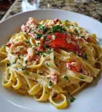 lobster alfredo recipe