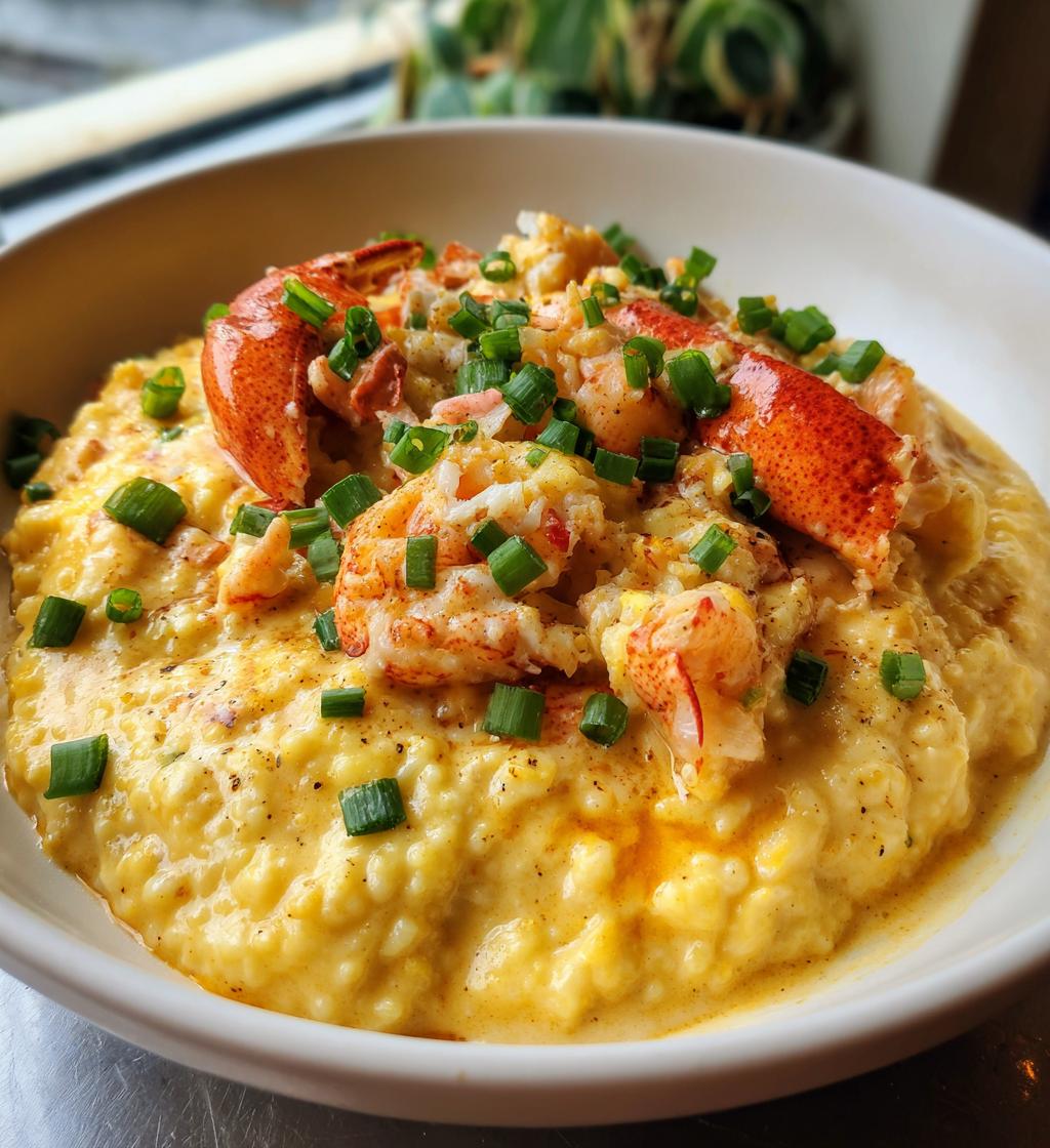 lobster and grits