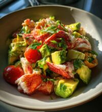 lobster avocado salad