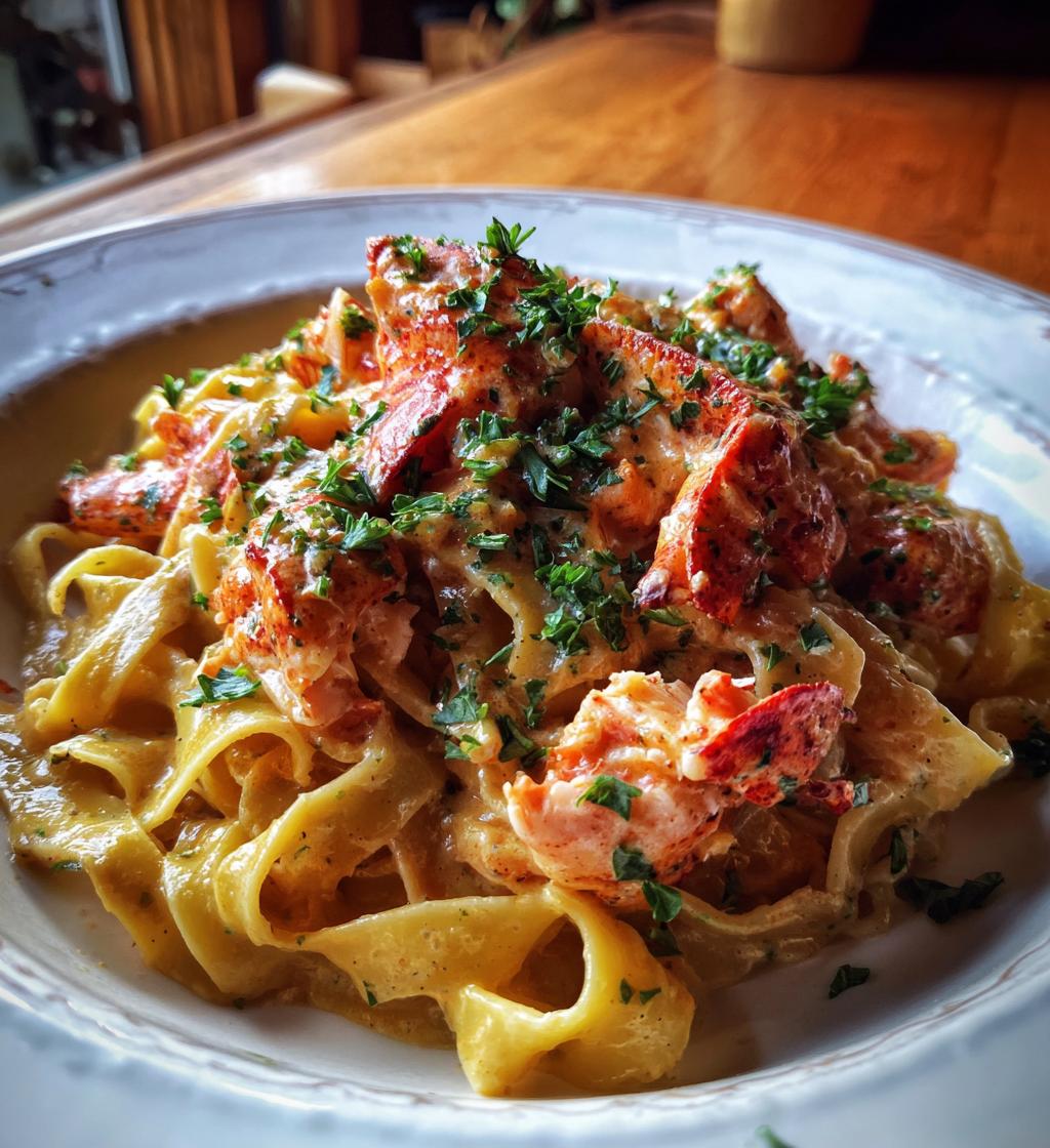 lobster bisque pasta recipe