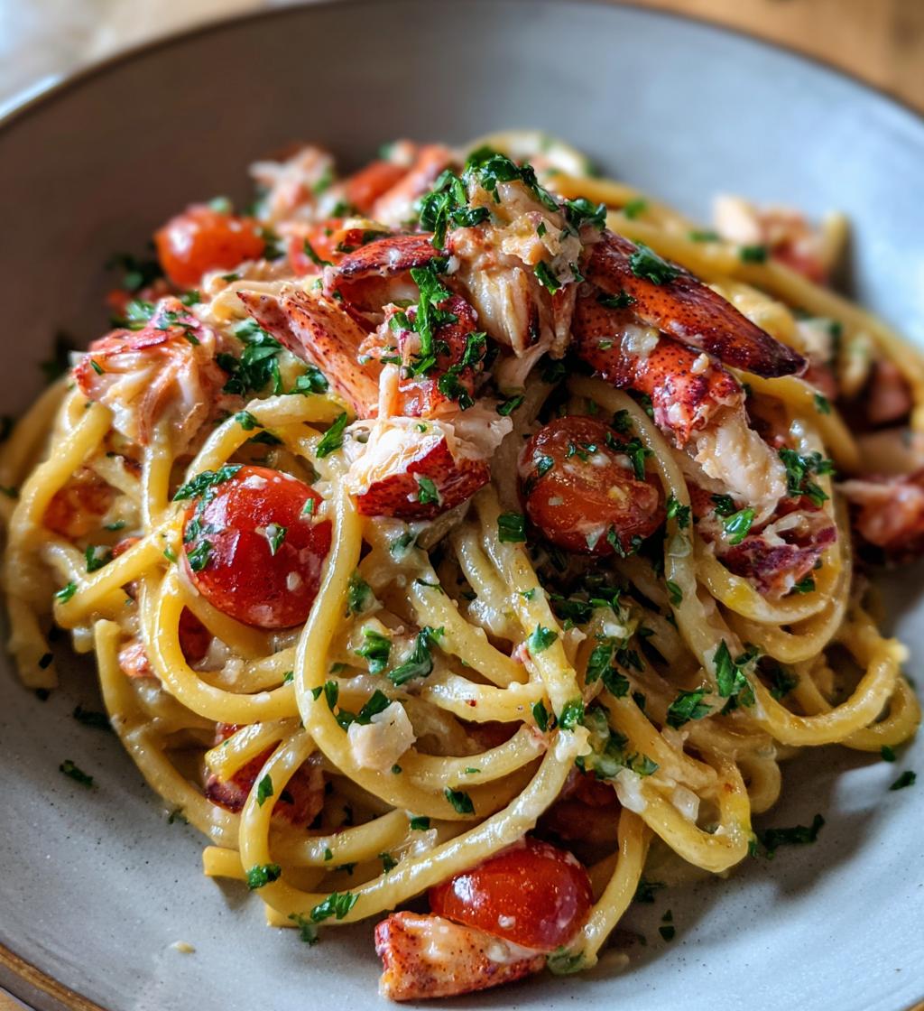 lobster bucatini