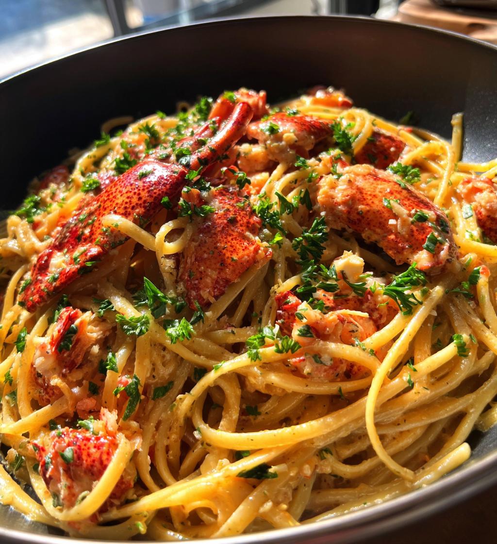 lobster carbonara