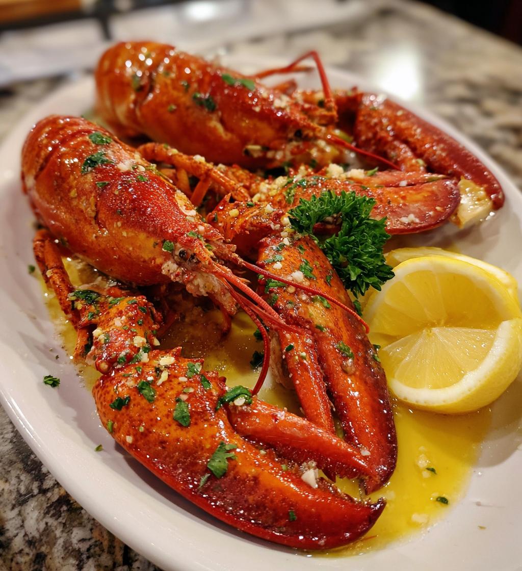 lobster dinner aesthetic
