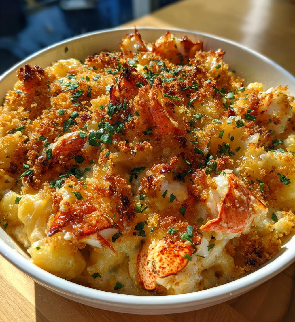 lobster gratin