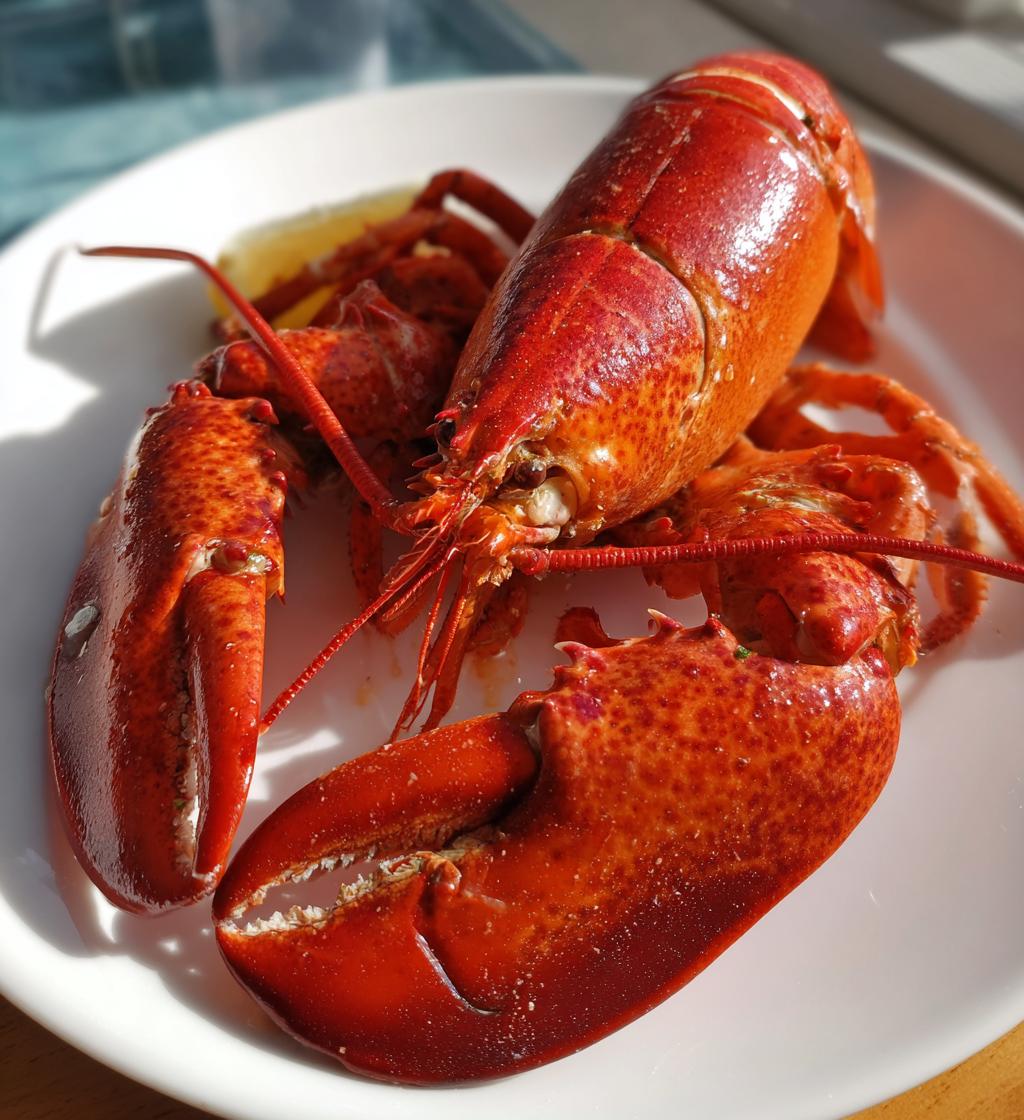 lobster in ocean