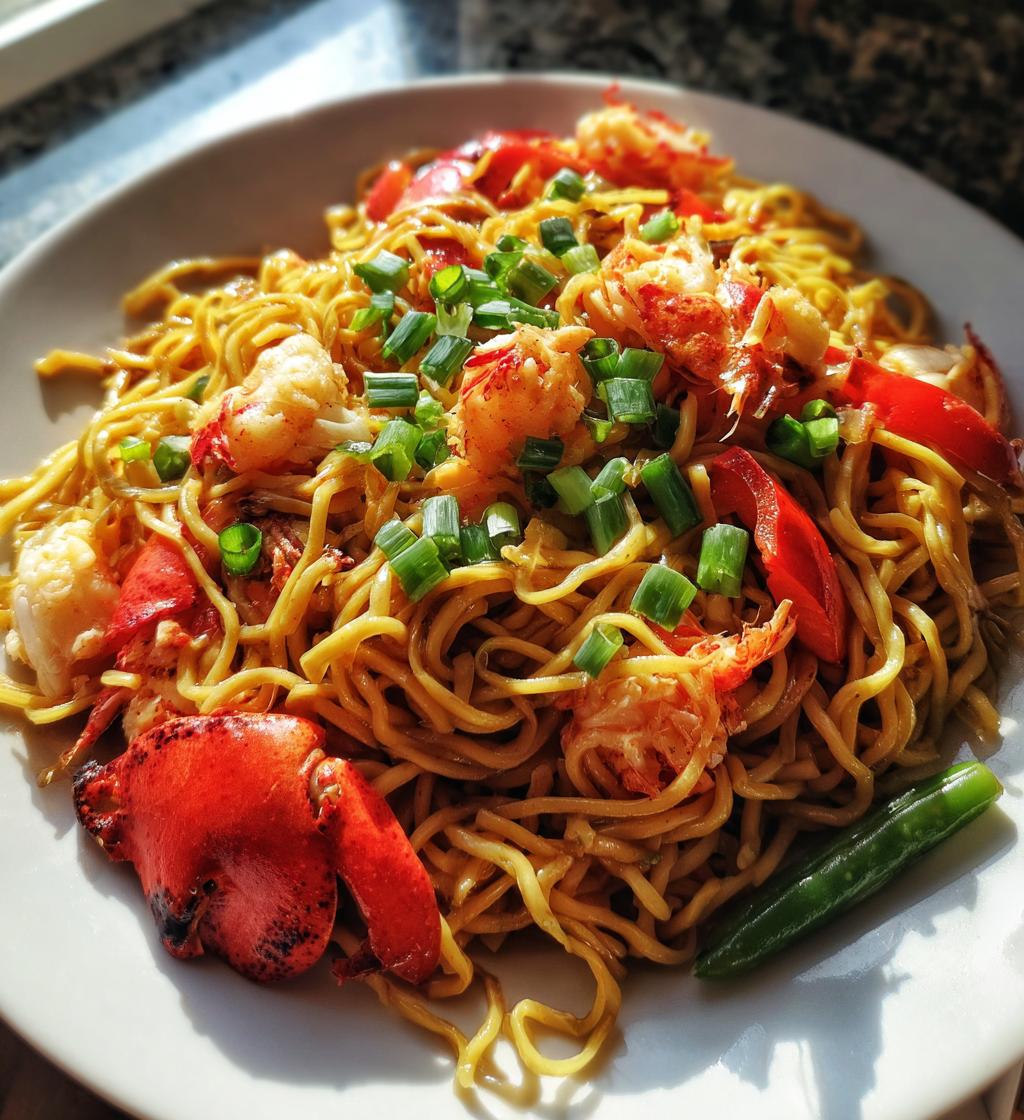 lobster noodles recipe