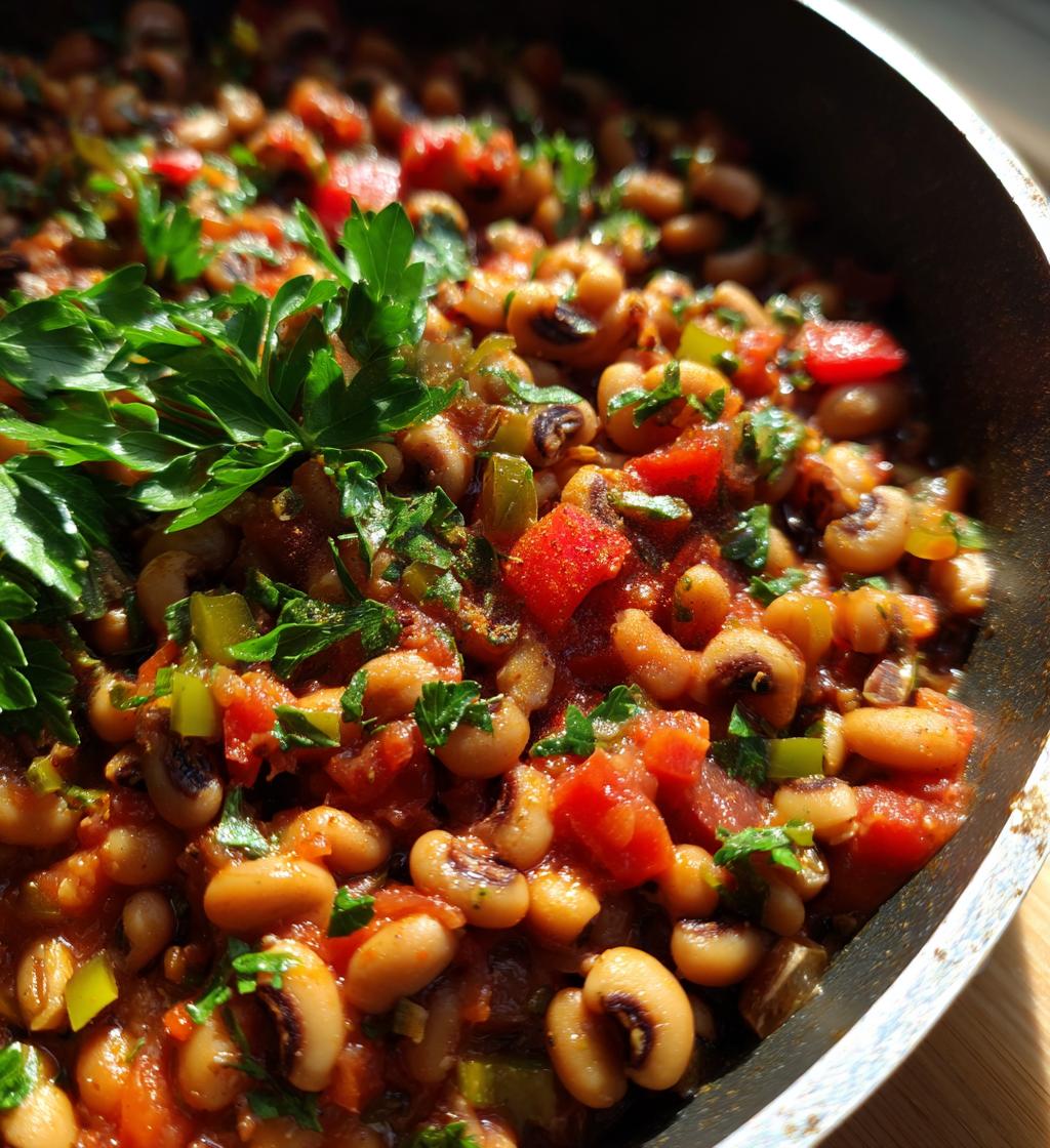 mediterranean black eyed peas