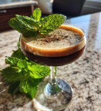 peppermint espresso martini
