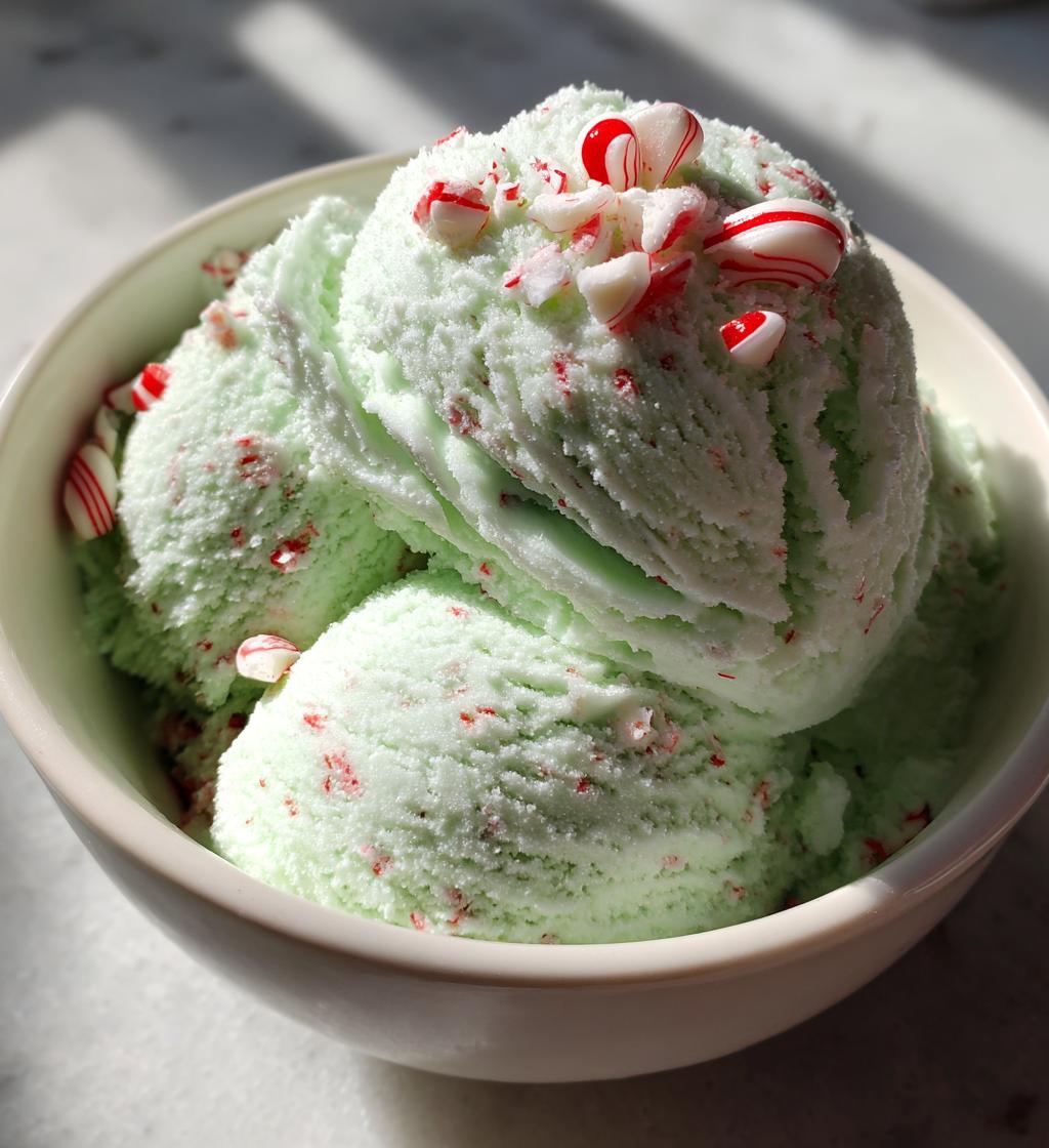peppermint ice cream