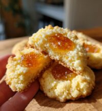 pineapple thumbprint cookies