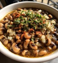 pressure cooker black eyed peas