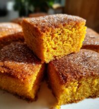 pumpkin snickerdoodle blondies