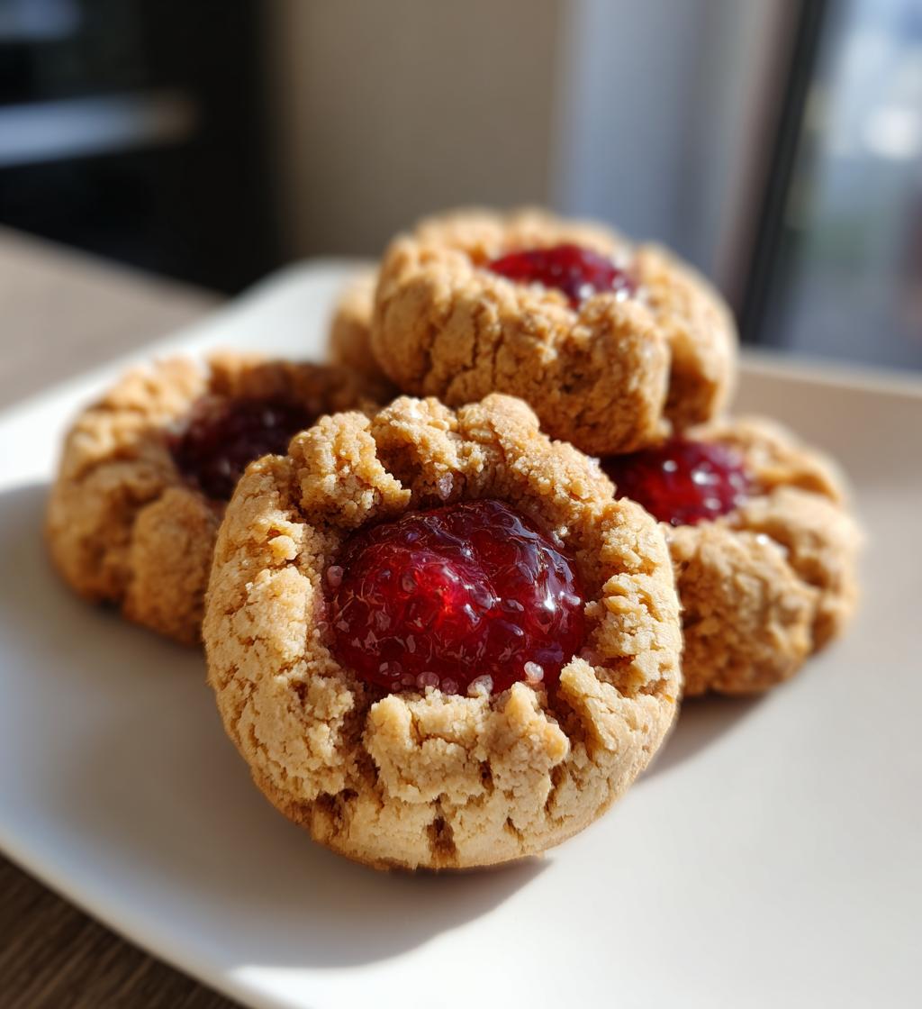 rasberry thumbprint cookies