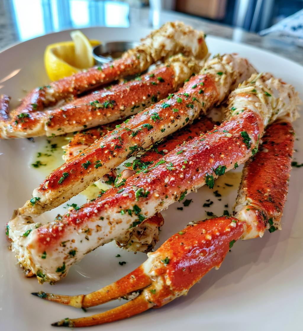 raw crab legs