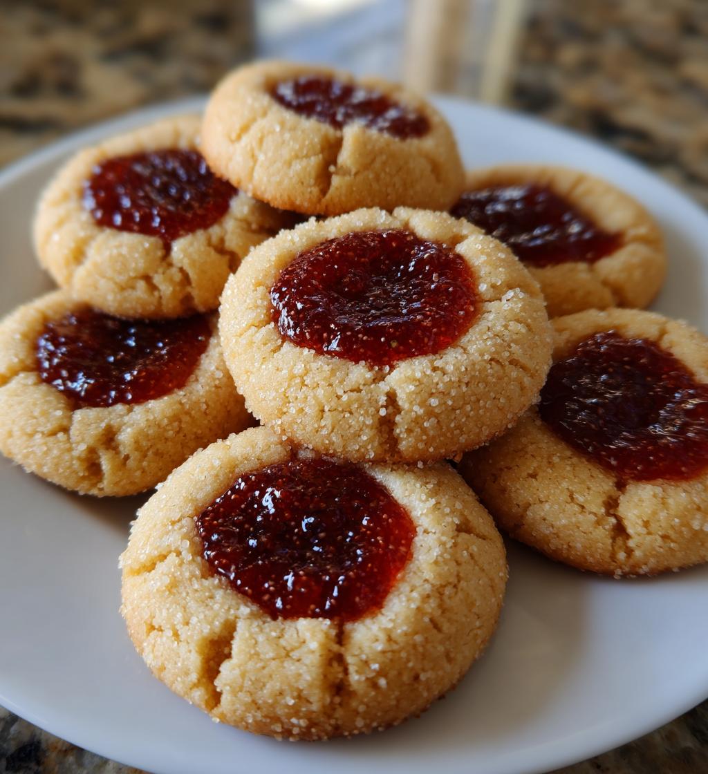 recipe for thumbprint cookies