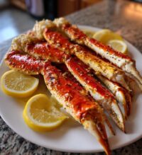 seasoned crab legs
