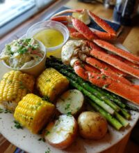 sides to go with crab legs dinners