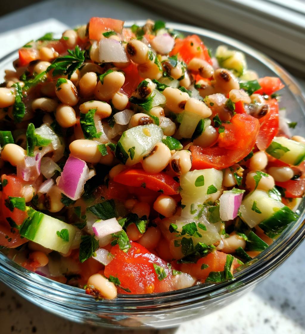 simple black-eyed pea salad