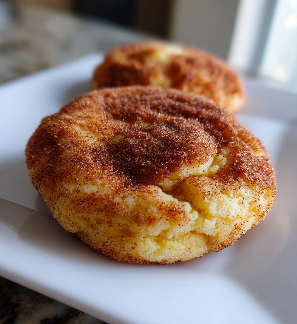 single serve snickerdoodle cookie