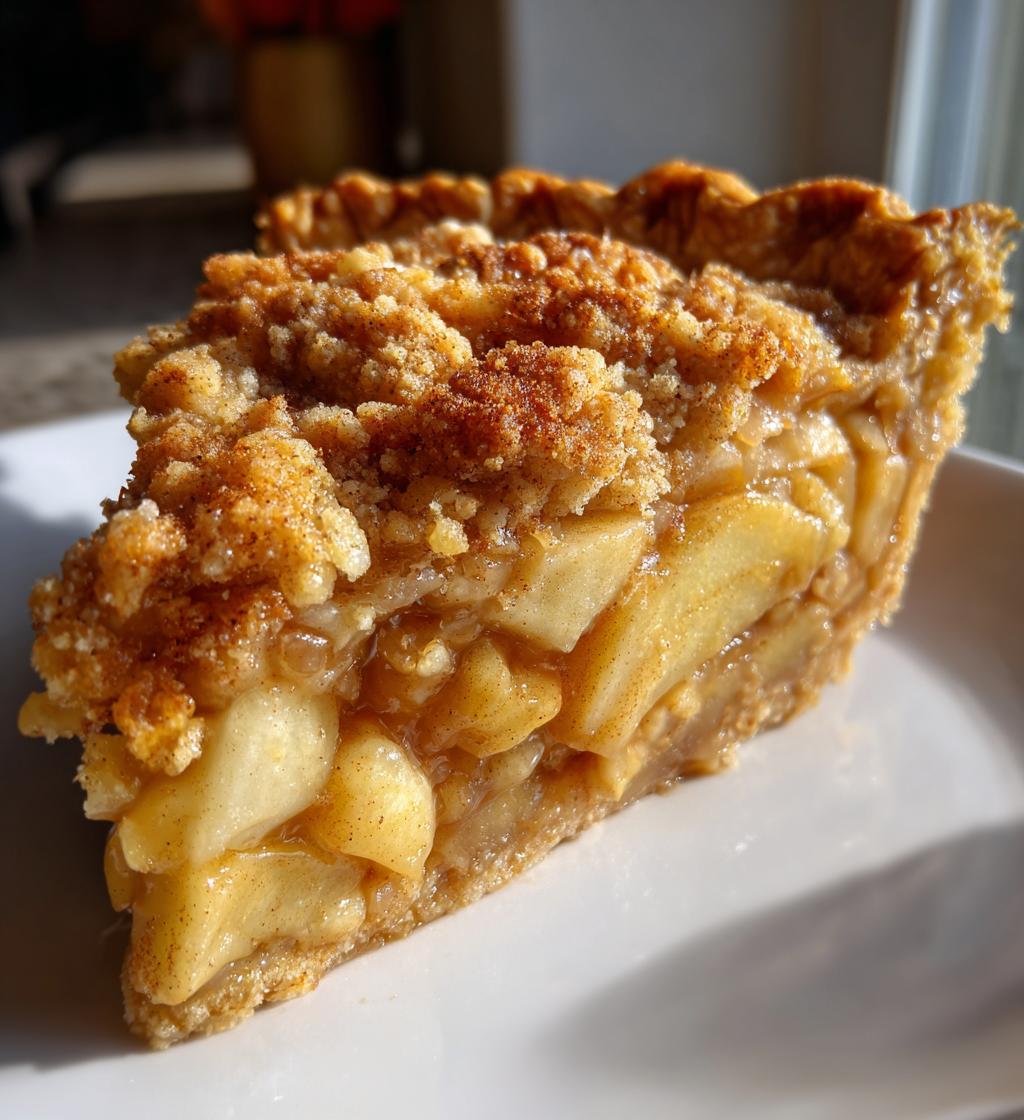 snickerdoodle apple pie