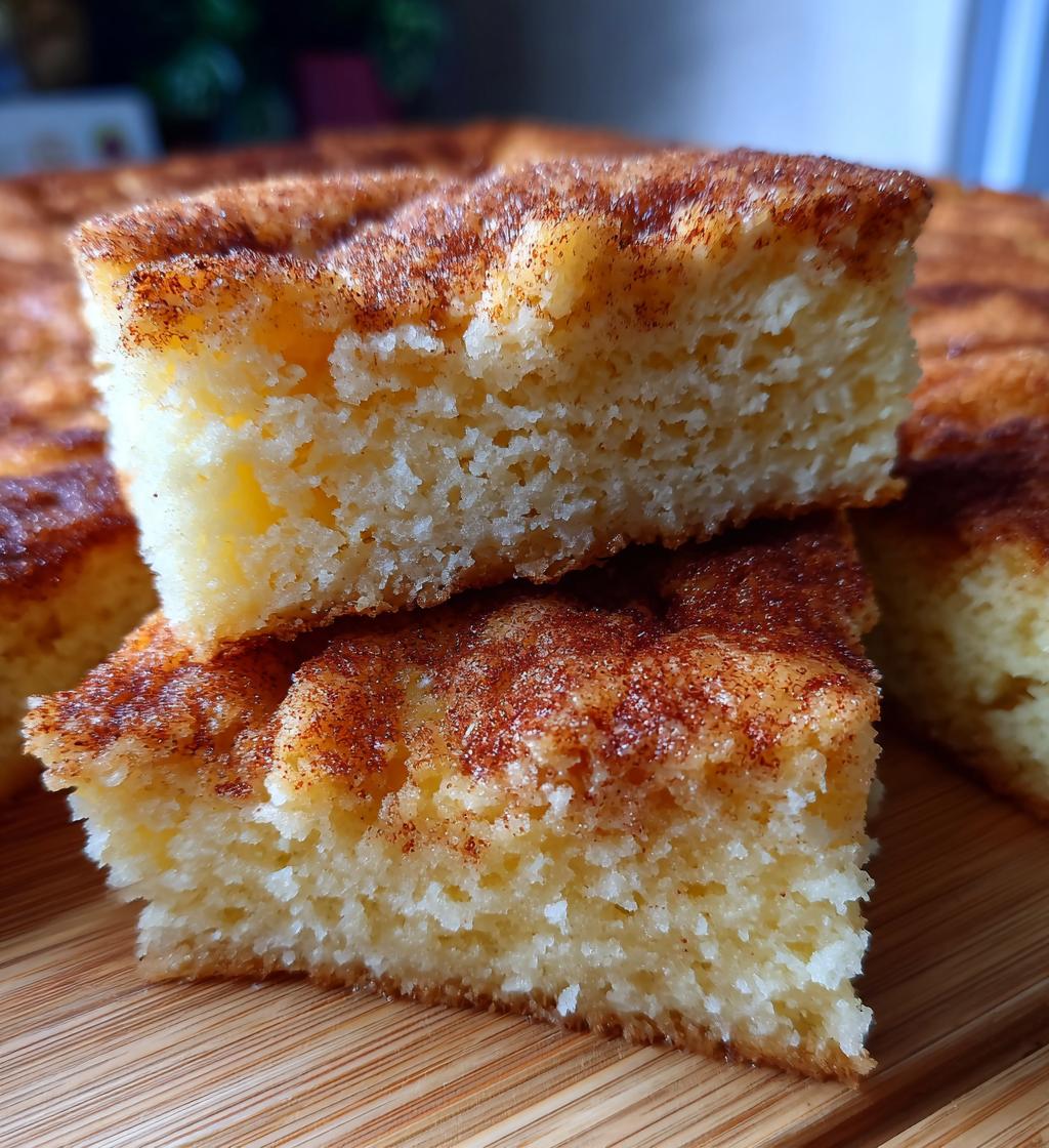 snickerdoodle bars 9x13