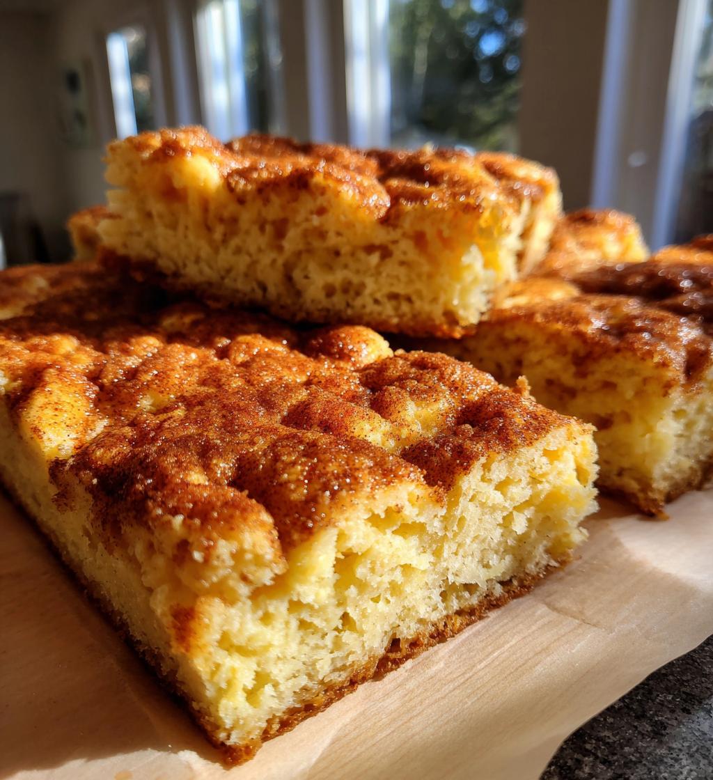 snickerdoodle cookie bars 9x13