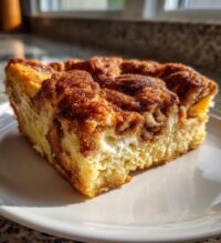snickerdoodle cream cheese cobbler
