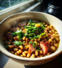 southern black eyed peas recipe crock pot