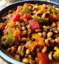 spicy black eyed peas