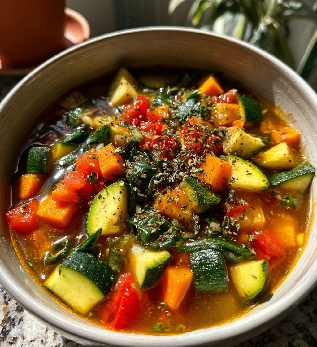 vegetable soup daniel fast