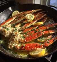 what goes well with crab legs