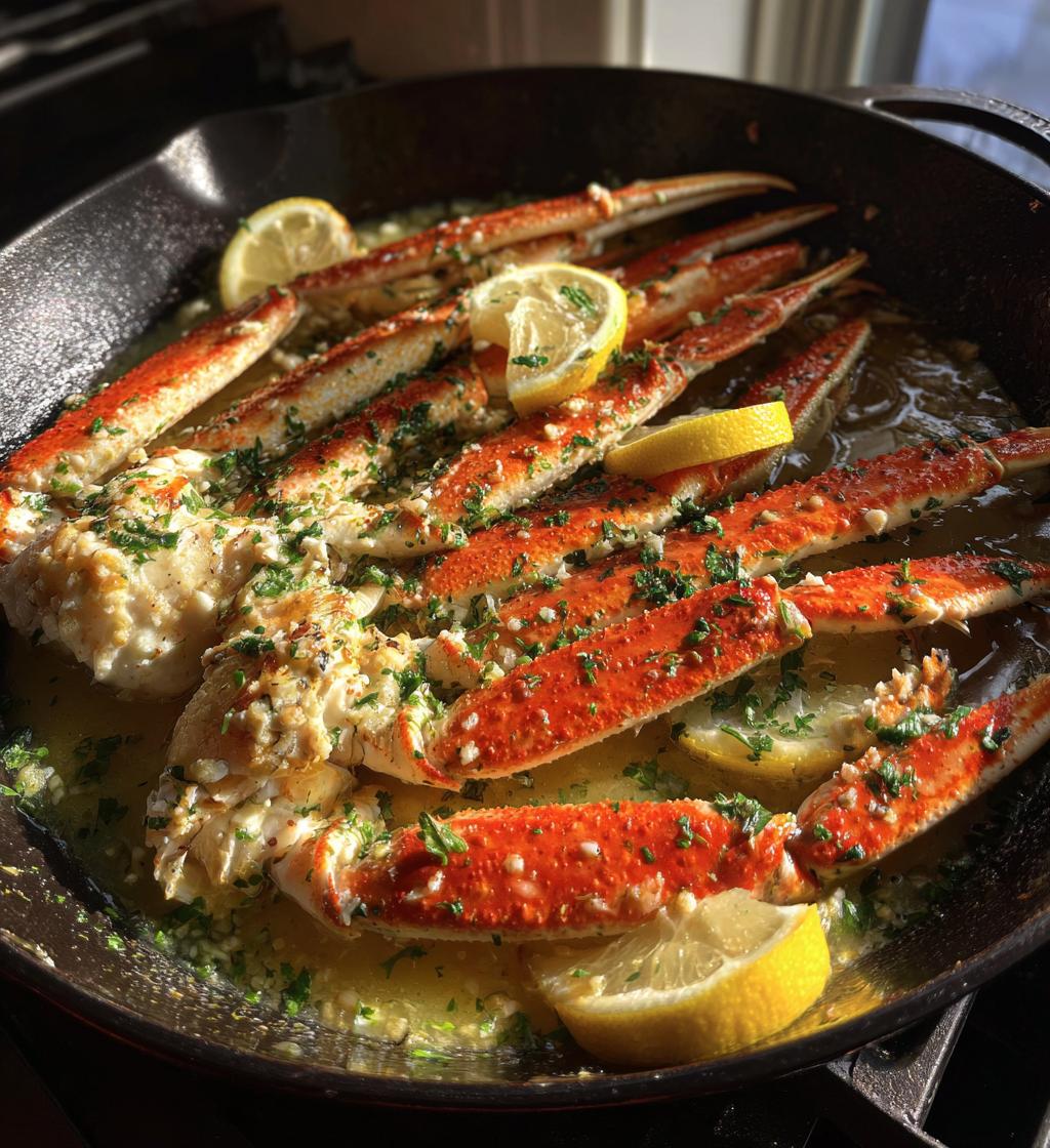 what goes well with crab legs
