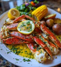 what to serve with crab legs dinners