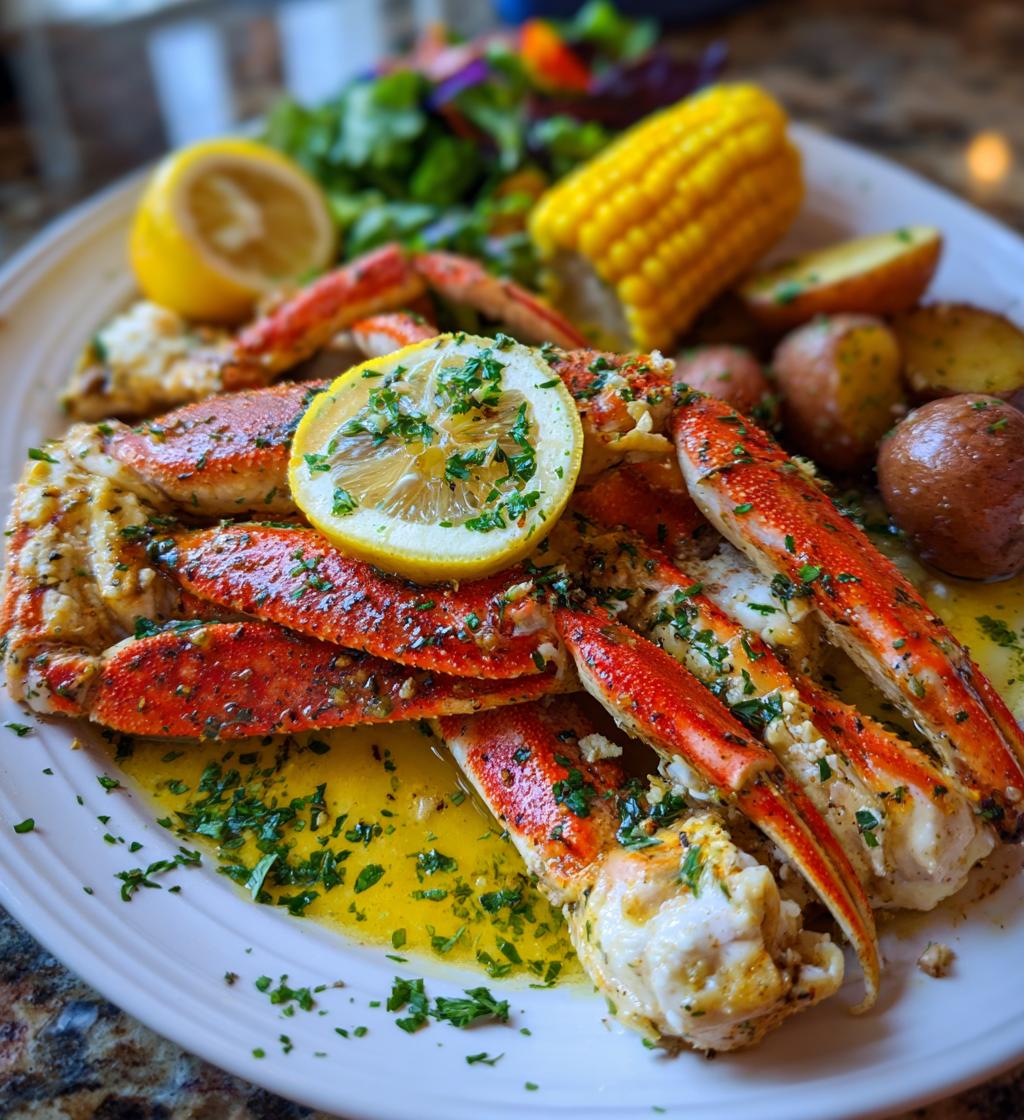 what to serve with crab legs dinners